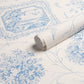 Purchase 5018411 | Century Scenic Toile, Blue - Schumacher Wallpaper