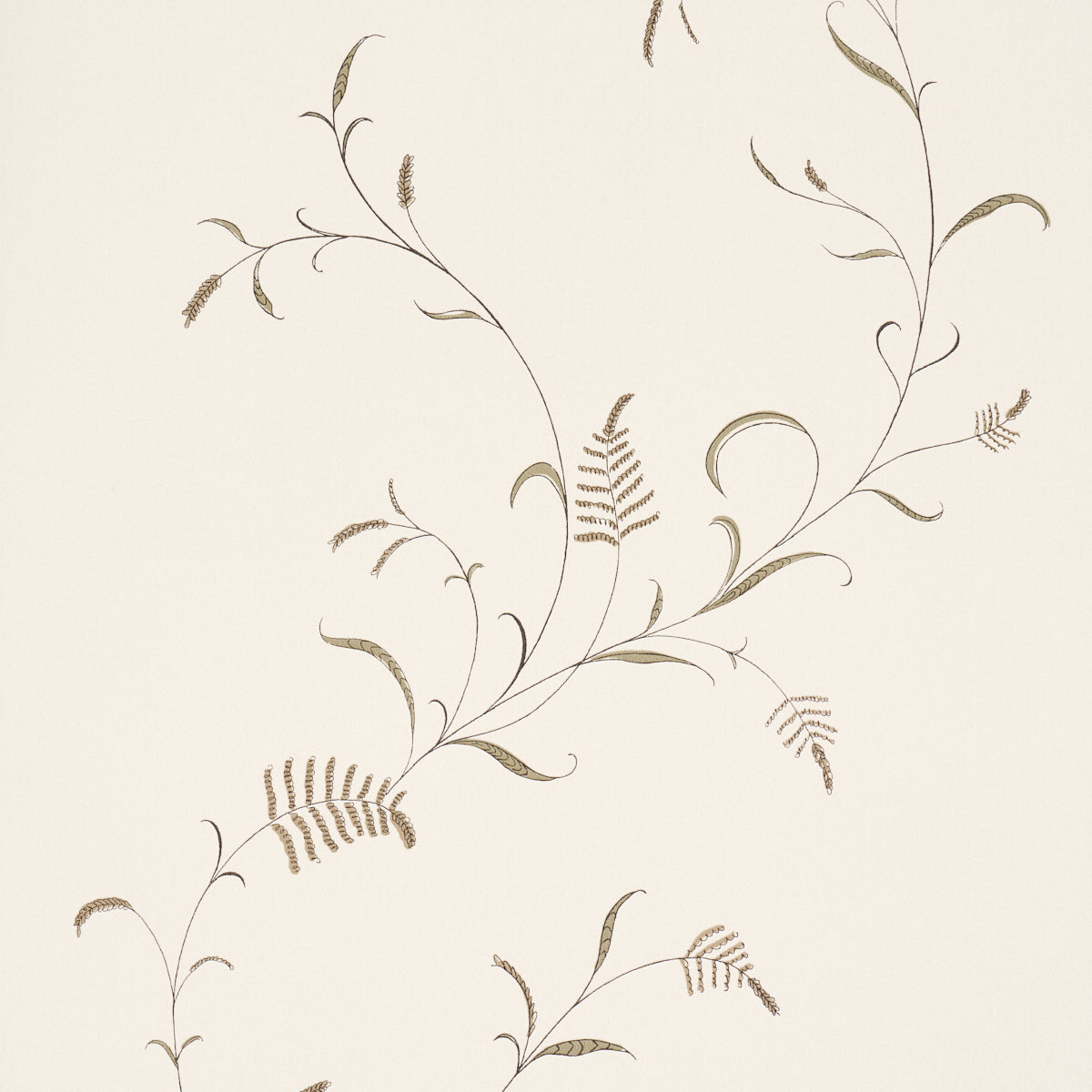 Purchase 5018430 | Winding Wheat, Neutral - Schumacher Wallpaper