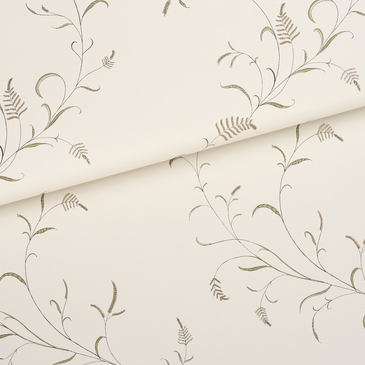 Purchase 5018430 | Winding Wheat, Neutral - Schumacher Wallpaper