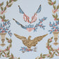 Purchase 5018441 | Liberty'S Laurels, Blue - Schumacher Wallpaper