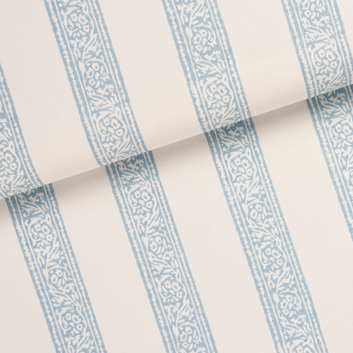 Purchase 5018450 | Mahdavi Stripe, Sky - Schumacher Wallpaper