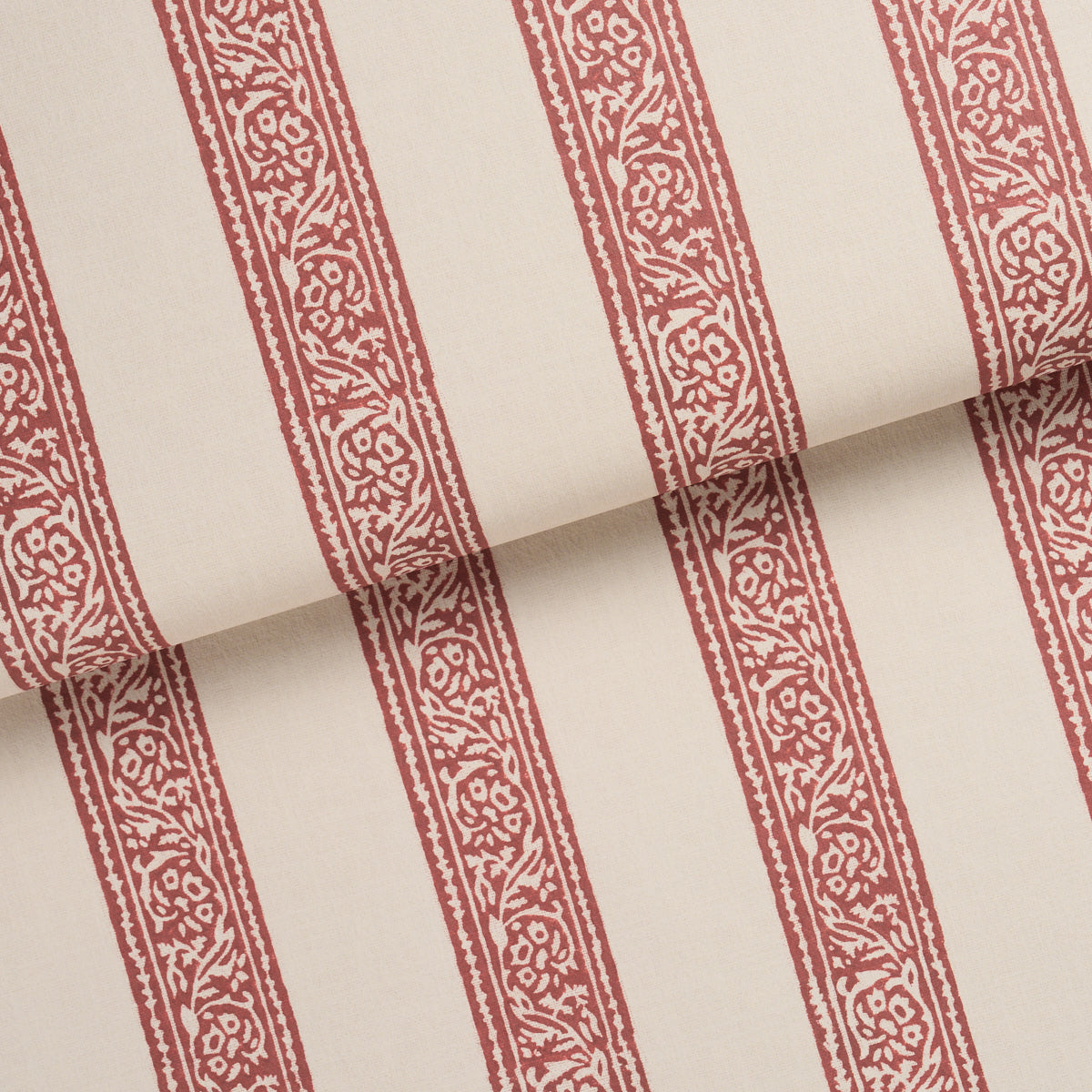 Purchase 5018452 | Mahdavi Stripe, Red - Schumacher Wallpaper