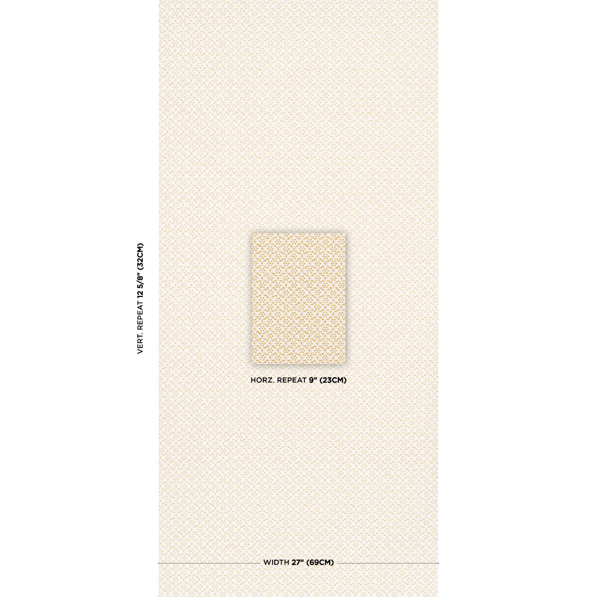 Purchase 5018481 | Laksha, Yellow - Schumacher Wallpaper