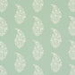 Purchase 5018491 | Kaia Paisley, Celadon - Schumacher Wallpaper