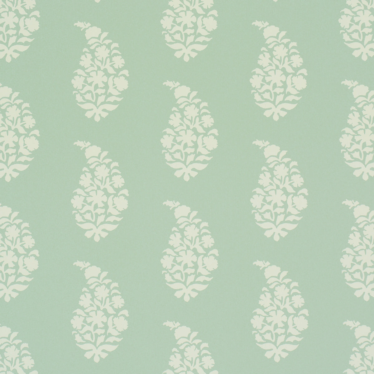 Purchase 5018491 | Kaia Paisley, Celadon - Schumacher Wallpaper