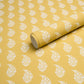Purchase 5018492 | Kaia Paisley, Yellow - Schumacher Wallpaper