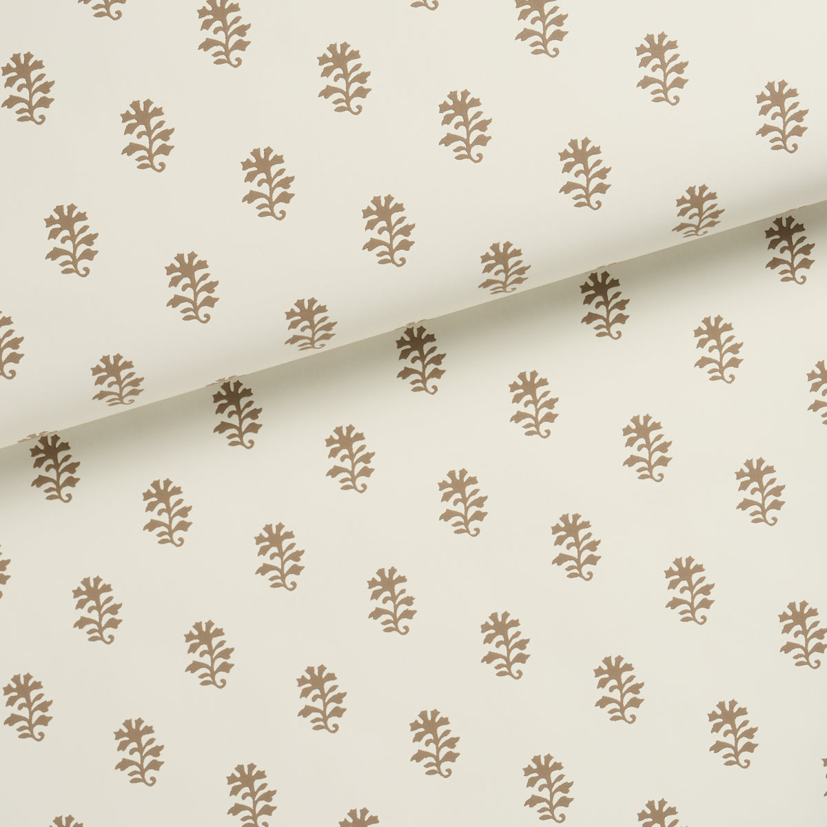Purchase 5018500 | Iksha, Chestnut - Schumacher Wallpaper