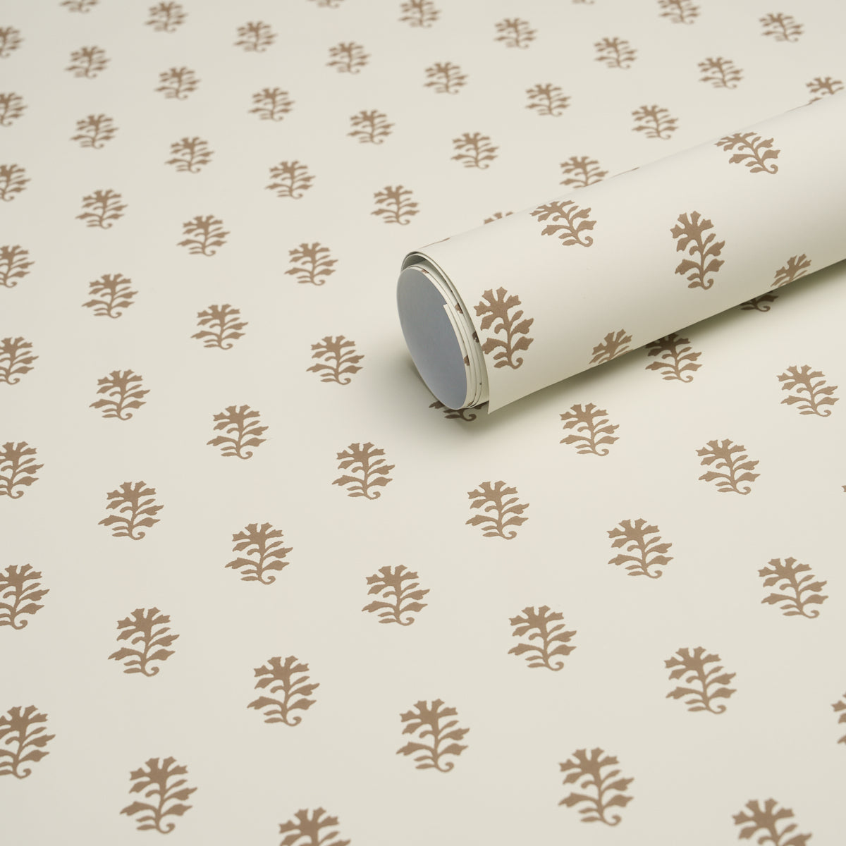 Purchase 5018500 | Iksha, Chestnut - Schumacher Wallpaper