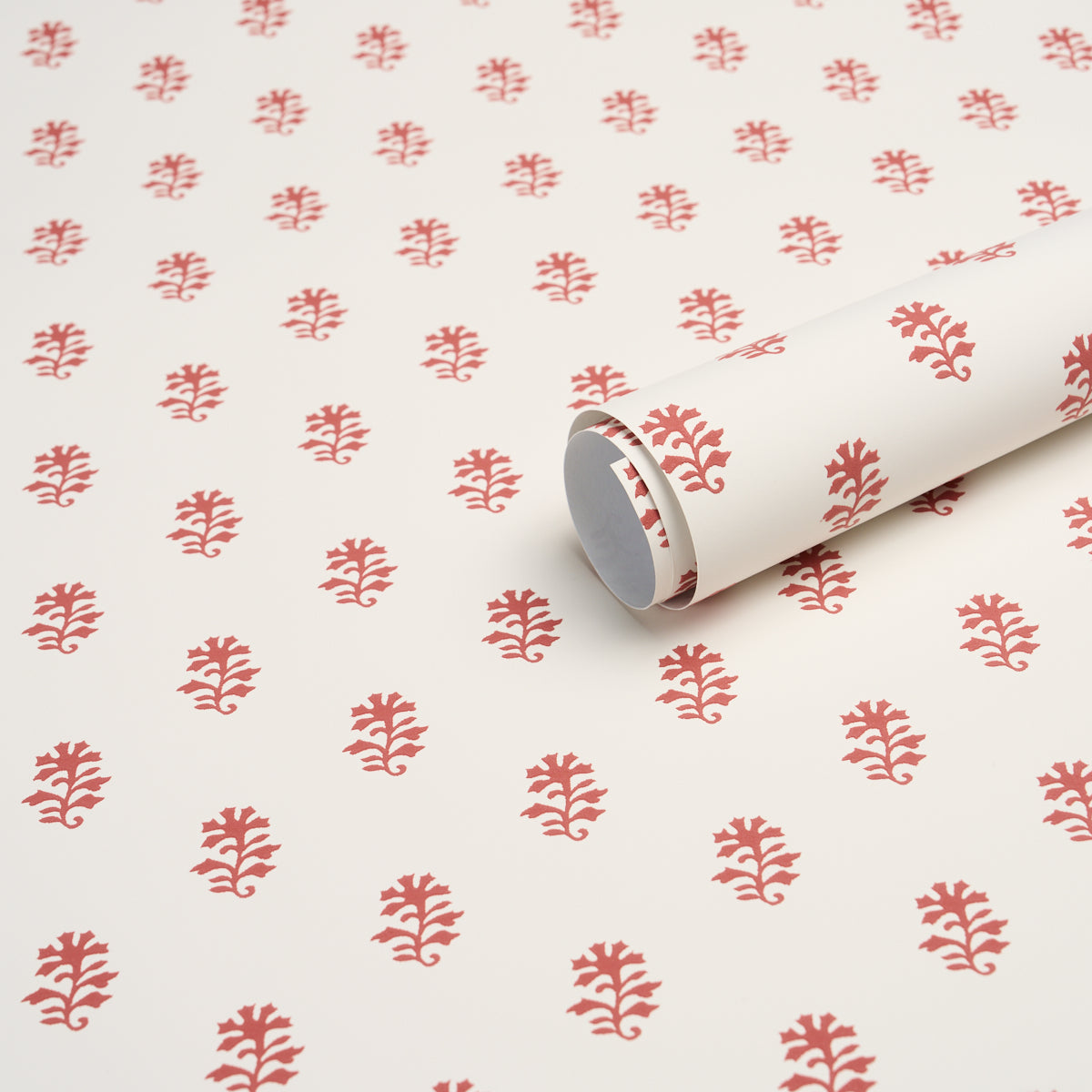 Purchase 5018501 | Iksha, Cranberry - Schumacher Wallpaper