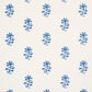 Purchase 5018502 | Iksha, Indigo - Schumacher Wallpaper