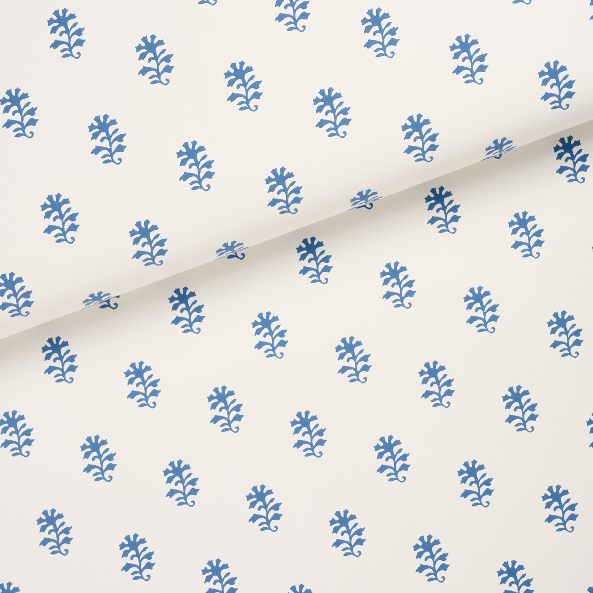 Purchase 5018502 | Iksha, Indigo - Schumacher Wallpaper