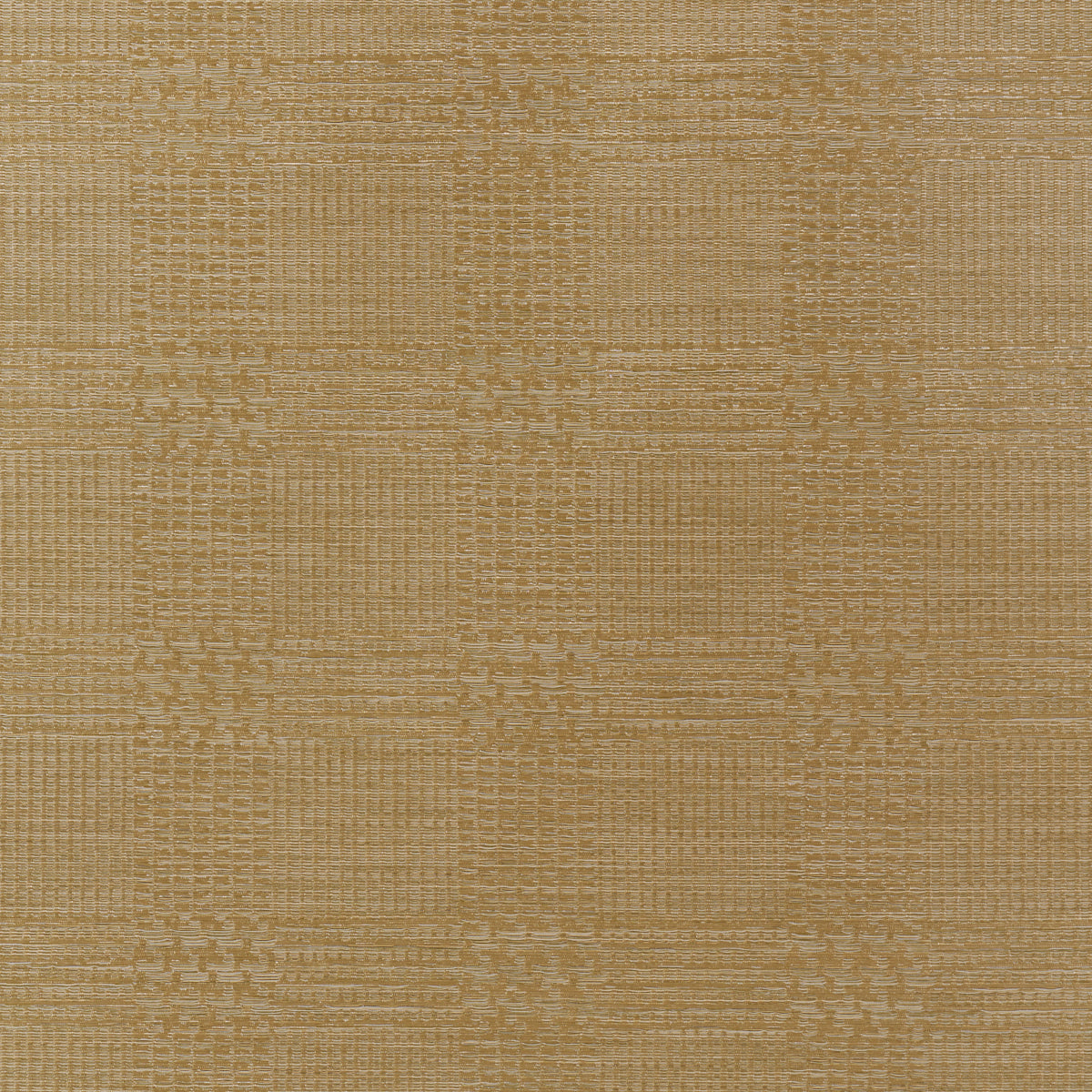 Purchase 5018580 | Fuzzy Plaid, Antique Gold - Schumacher Wallpaper