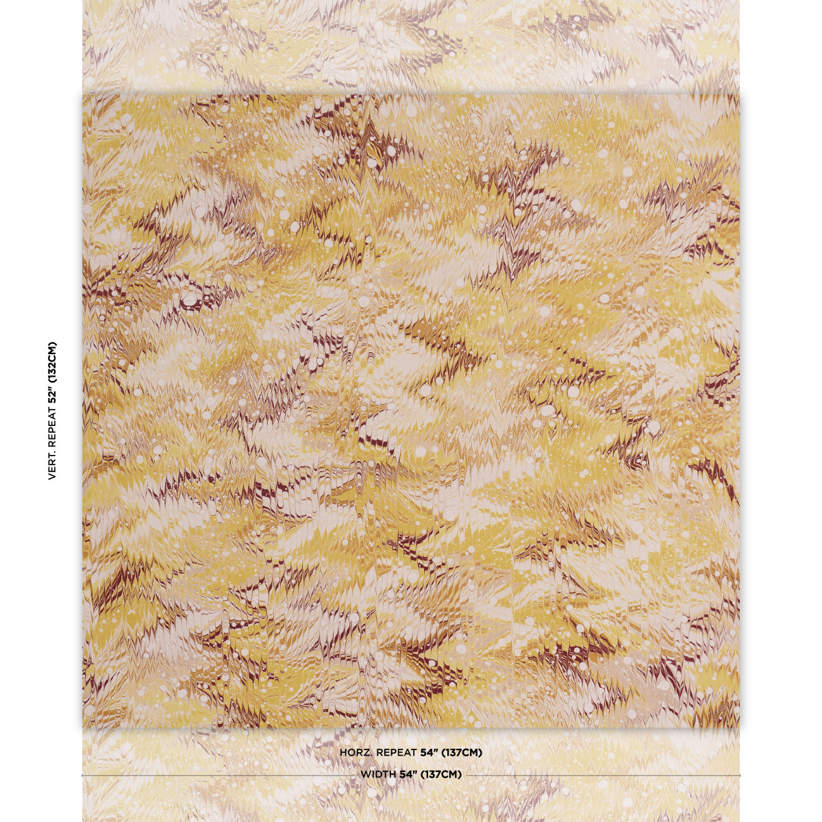 Purchase 5018591 | Mesmeric, Curry - Schumacher Wallpaper