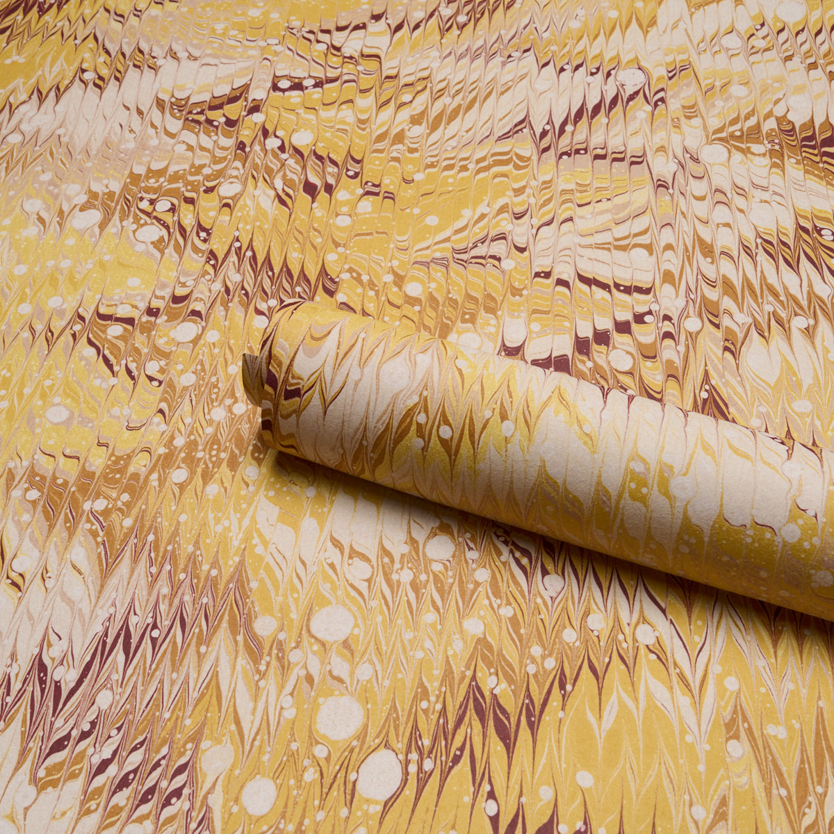 Purchase 5018591 | Mesmeric, Curry - Schumacher Wallpaper