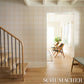 Purchase 5018610 | Vibrato Plaid, Antique Gold - Schumacher Wallpaper
