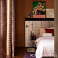 Purchase 5018610 | Vibrato Plaid, Antique Gold - Schumacher Wallpaper