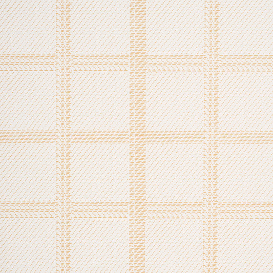 Purchase 5018610 | Vibrato Plaid, Antique Gold - Schumacher Wallpaper
