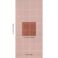 Purchase 5018612 | Vibrato Plaid, Terracotta - Schumacher Wallpaper