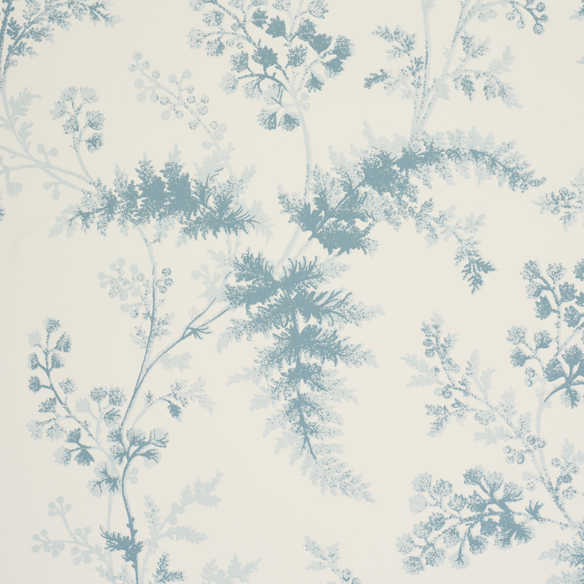 Purchase 5018622 | Maidenhair, Blue - Schumacher Wallpaper