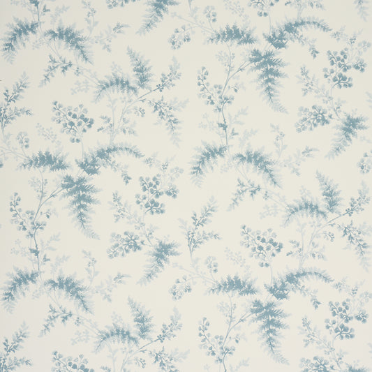 Purchase 5018622 | Maidenhair, Blue - Schumacher Wallpaper