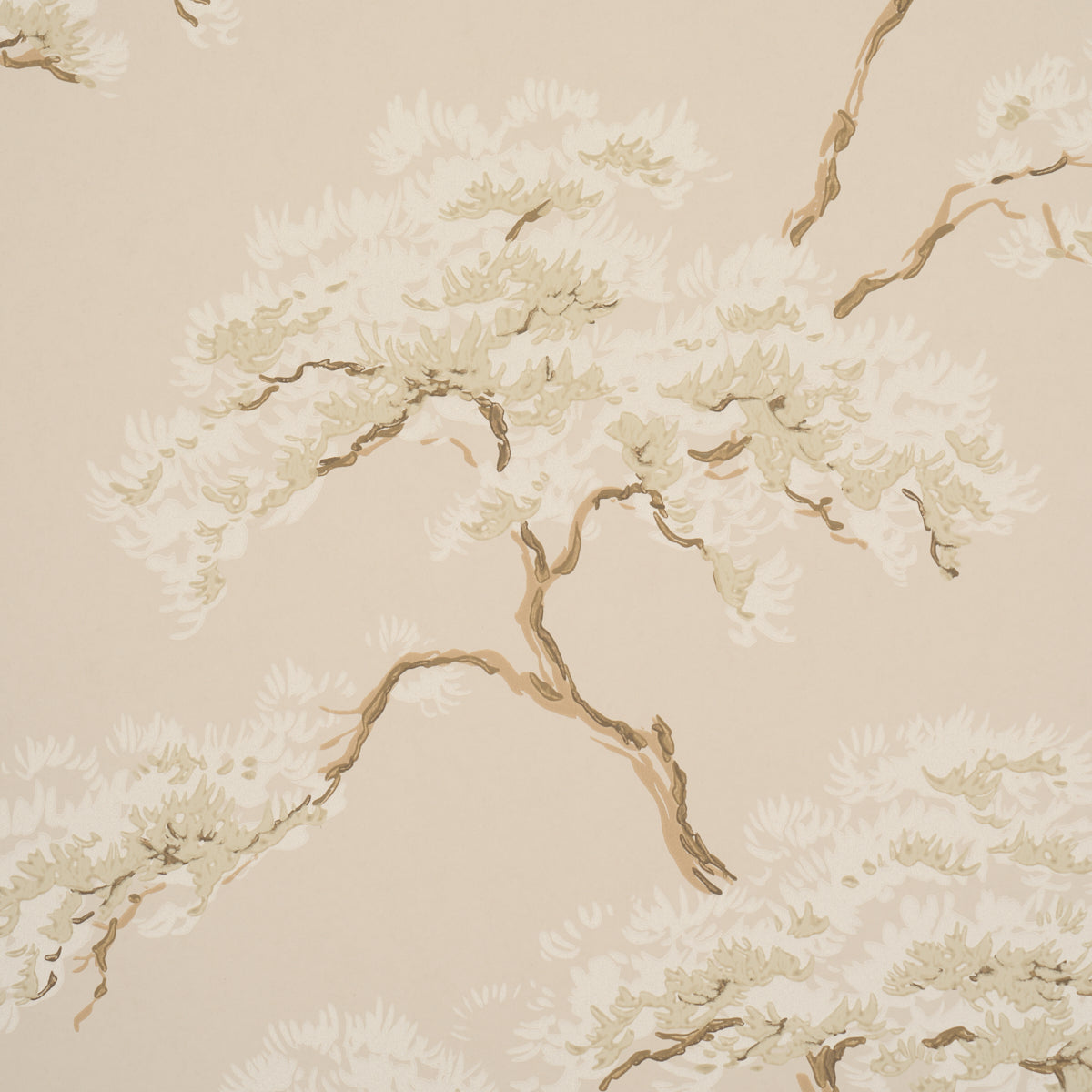 Purchase 5018630 | The Way Through The Woods, Linen - Schumacher Wallpaper
