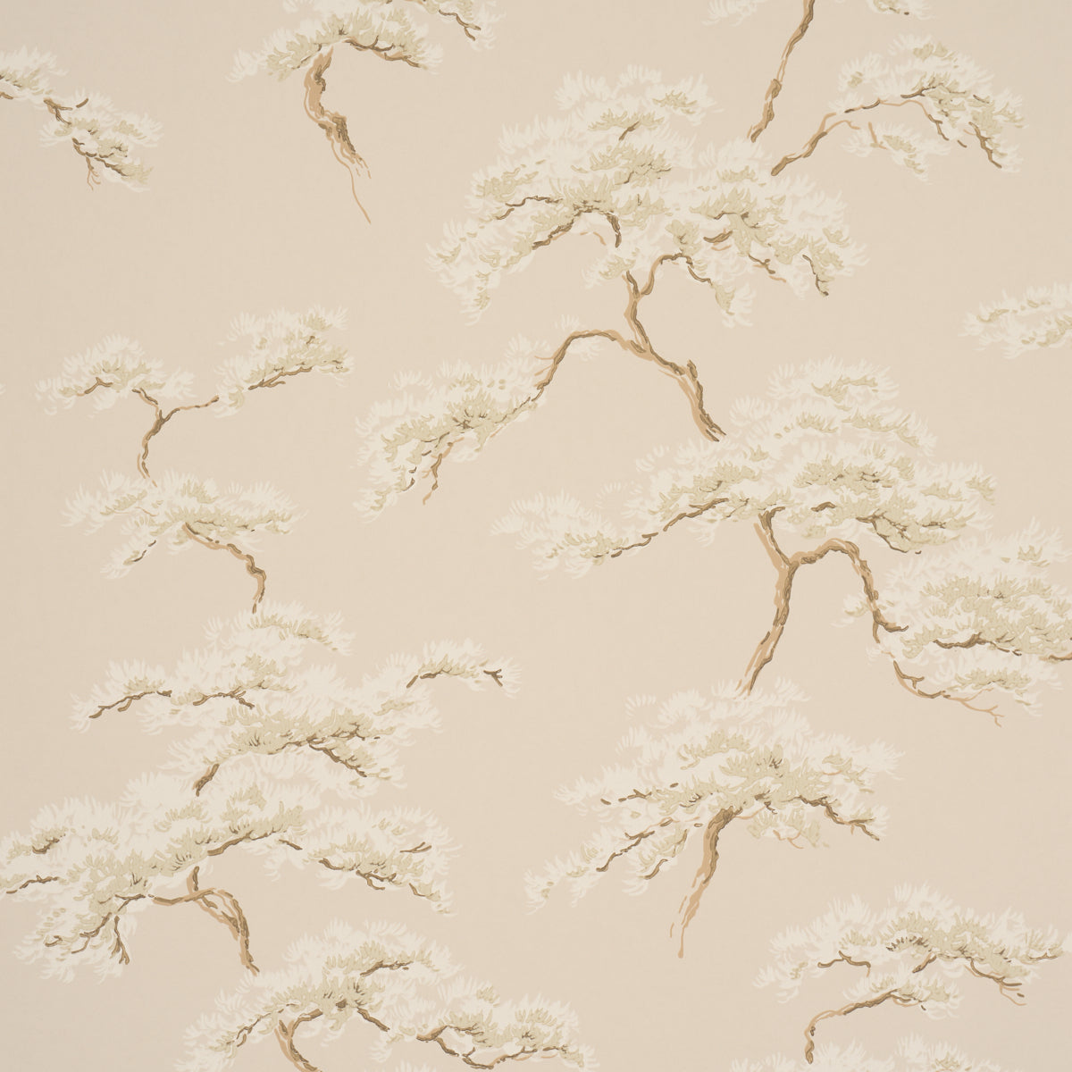Purchase 5018630 | The Way Through The Woods, Linen - Schumacher Wallpaper
