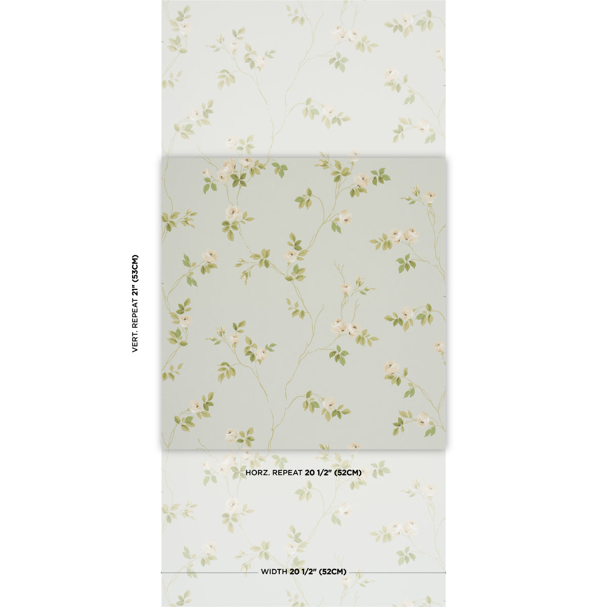 Purchase 5018660 | Lady Of Shalott, Aqua - Schumacher Wallpaper
