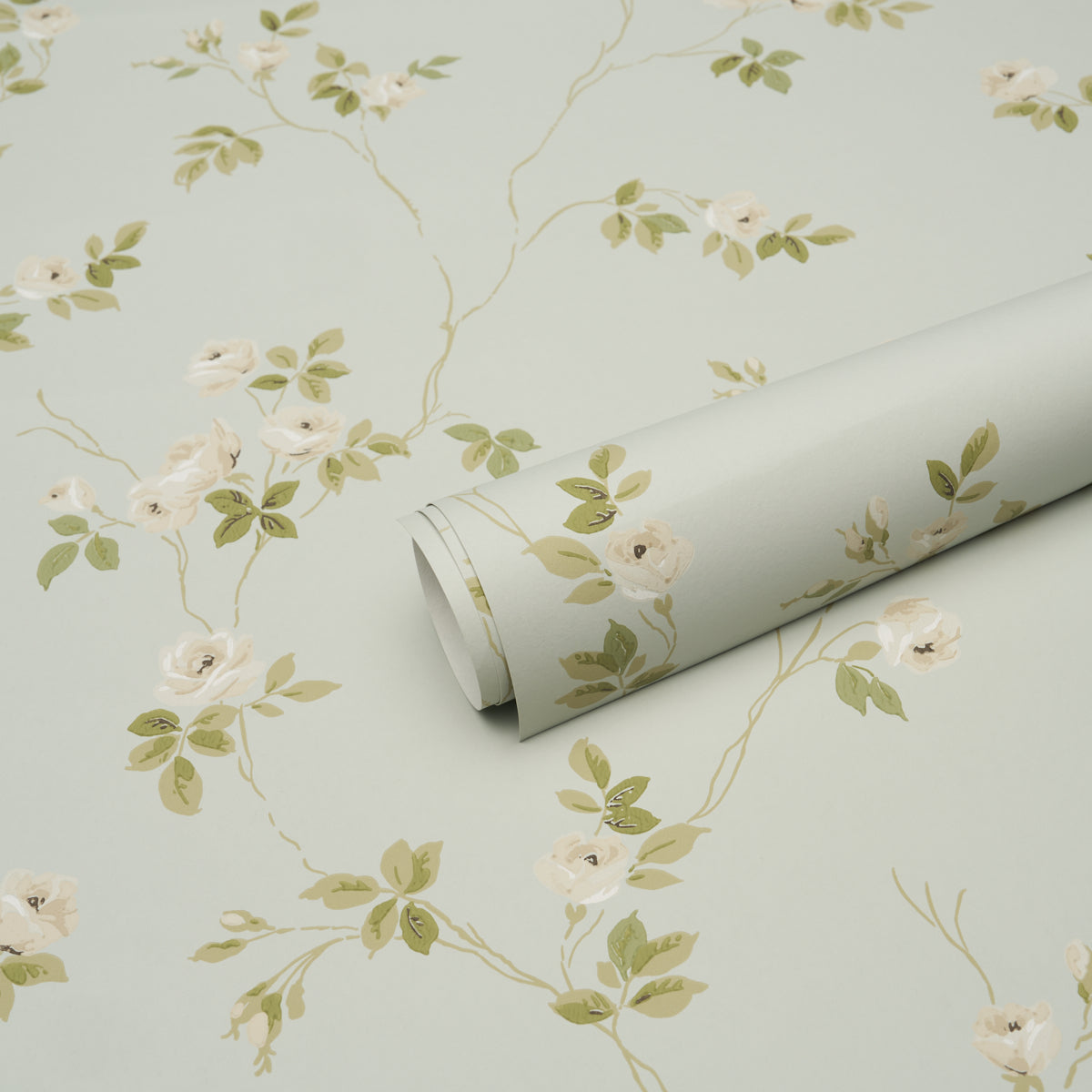Purchase 5018660 | Lady Of Shalott, Aqua - Schumacher Wallpaper