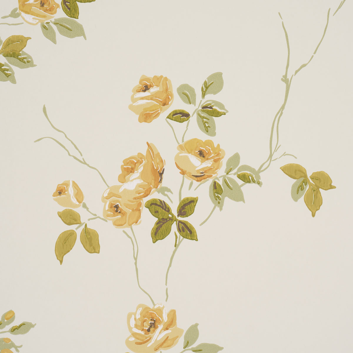 Purchase 5018662 | Lady Of Shalott, Marigold - Schumacher Wallpaper