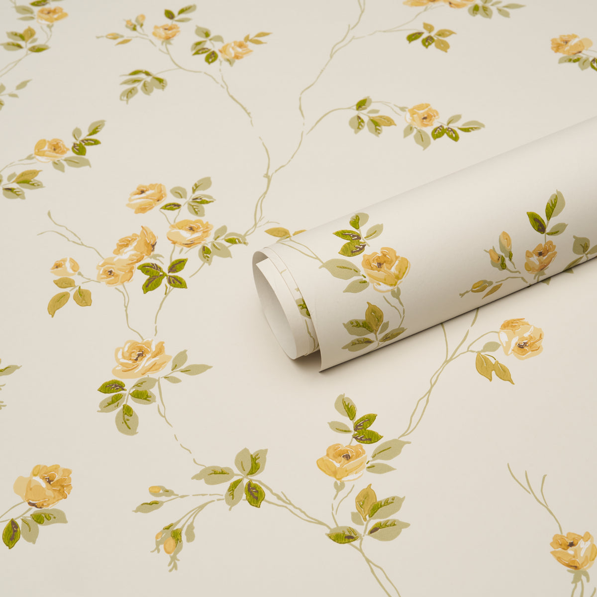 Purchase 5018662 | Lady Of Shalott, Marigold - Schumacher Wallpaper
