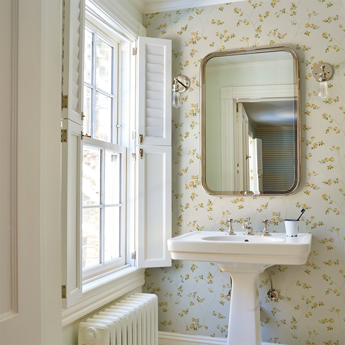 Purchase 5018662 | Lady Of Shalott, Marigold - Schumacher Wallpaper