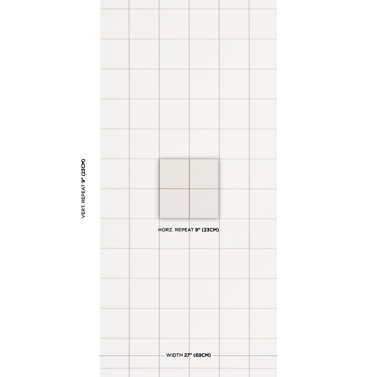 Purchase 5018700 | Woodman Check, Berber Brown - Schumacher Wallpaper