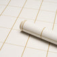 Purchase 5018702 | Woodman Check, Straw - Schumacher Wallpaper