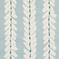 Purchase 5018710 | Woodperry Hand Printed Sisal, Water Blue - Schumacher Wallpaper