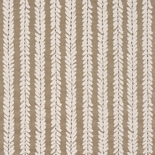 Purchase 5018711 | Woodperry Hand Printed Sisal, Flax - Schumacher Wallpaper