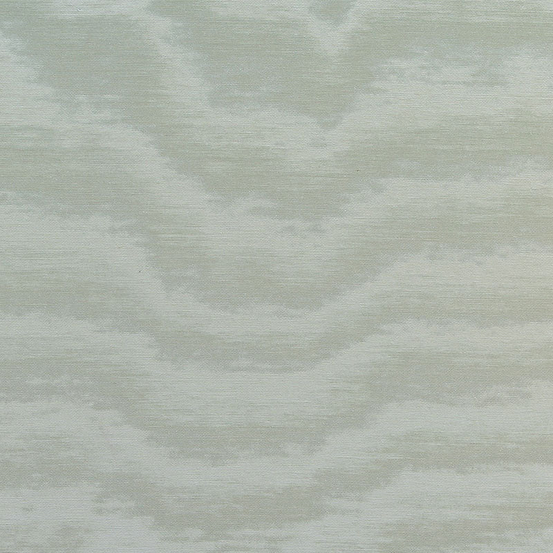 View 51917 Aria Moire Aqua by Schumacher Fabric