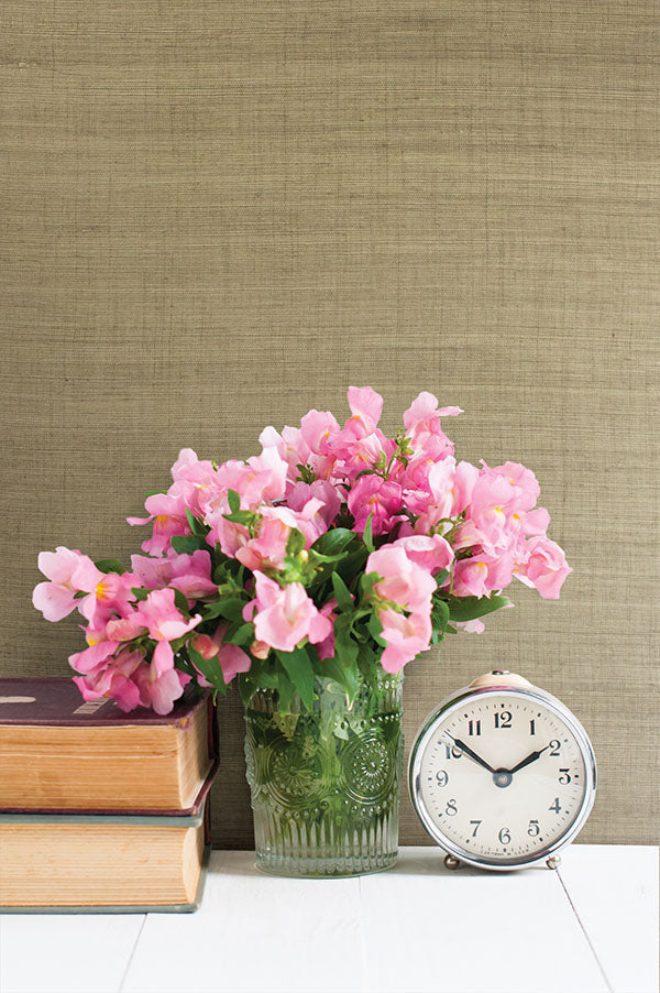Purchase 53-65411 Jiangsu Grasscloth, Emi Grey Grasscloth by Kenneth James Wallpaper