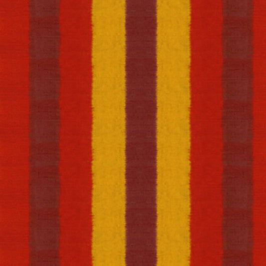 Acquire 54021 Kareena Ikat Stripe Henna by Schumacher Fabric