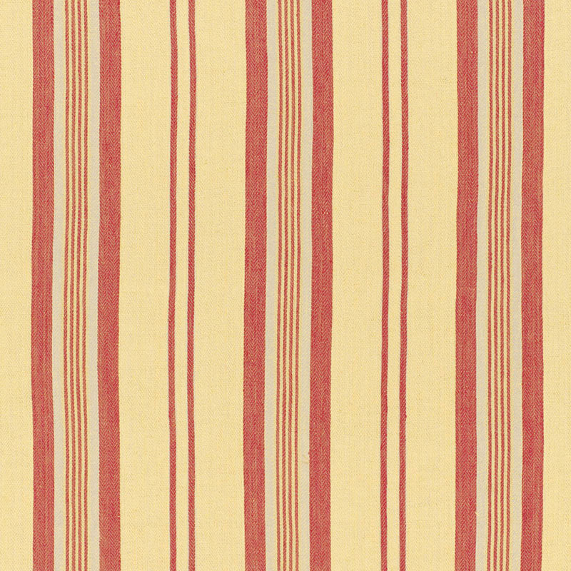 Shop 54153 Sagaponic Linen Stripe Berry by Schumacher Fabric