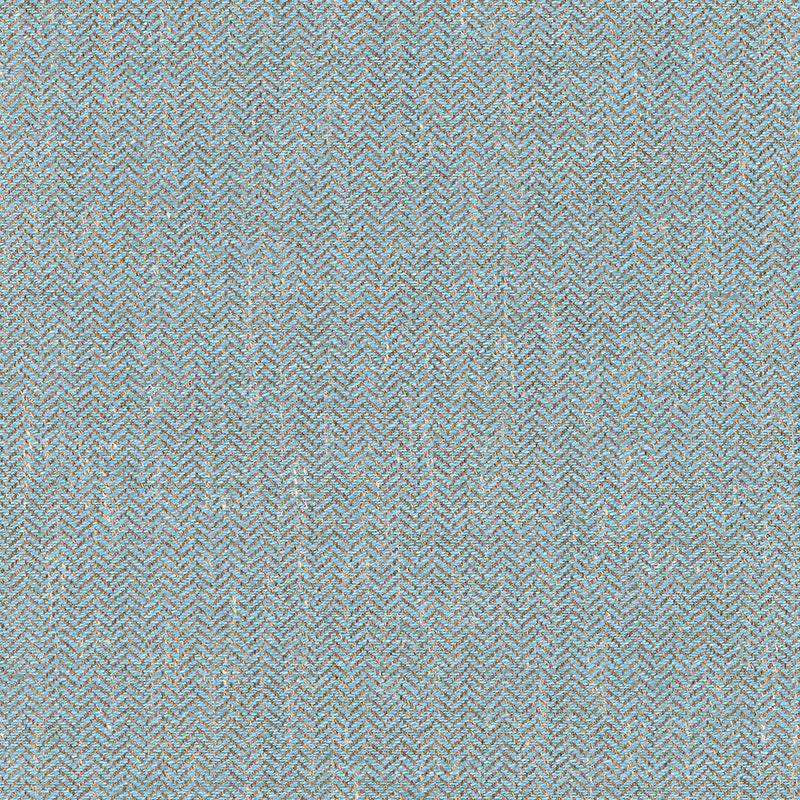 Shop 54921 Bryton Linen Herringbone Bluestone by Schumacher Fabric