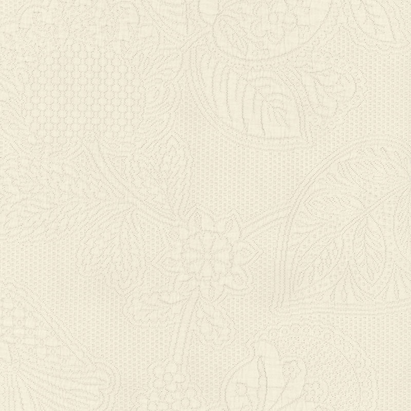 Select 55650 Bianca Matelasse Ivory by Schumacher Fabric