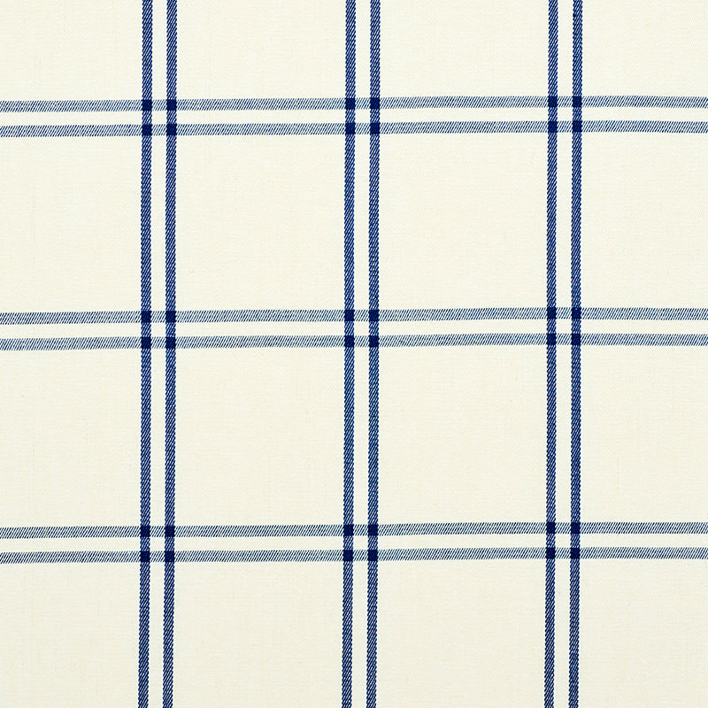 Shop 55716 Luberon Plaid Blue by Schumacher Fabric