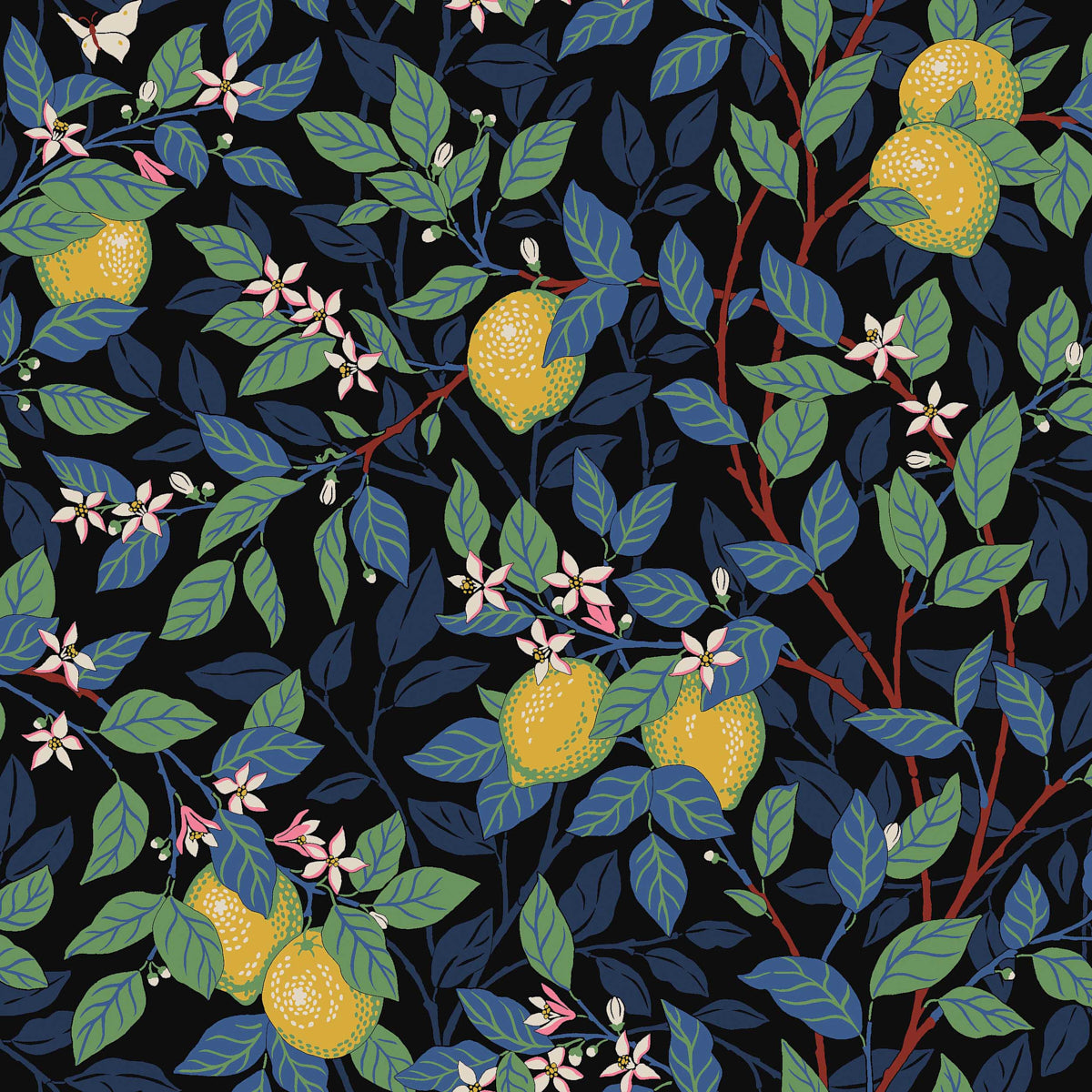 Purchase 5703 | Citronträd, Spruce And Blue - Borastapeter Wallpaper