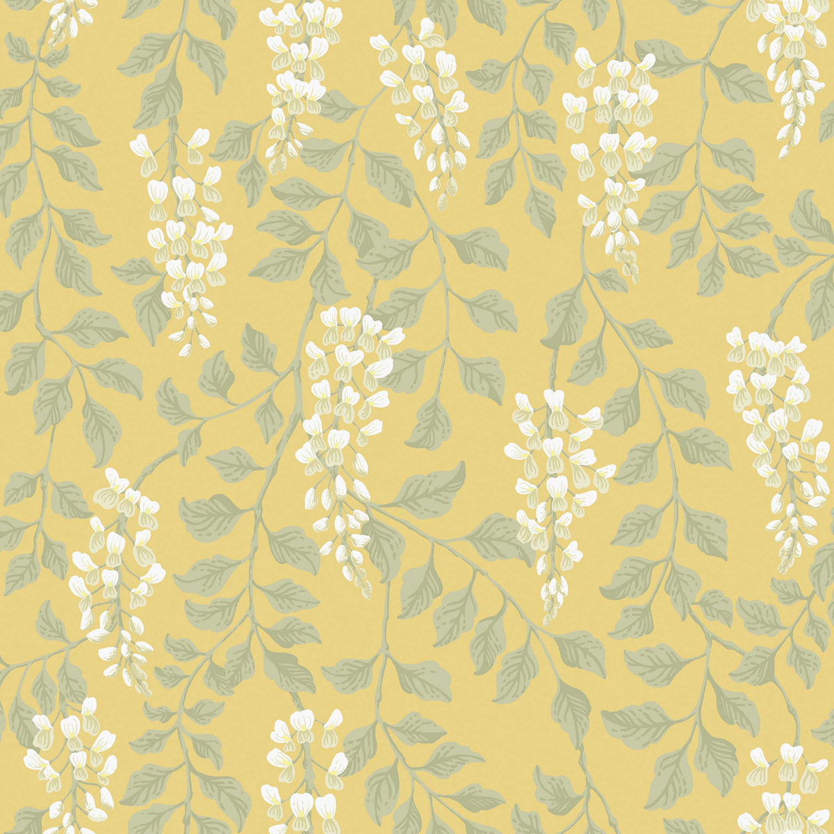 Purchase 5709 | Blåregn, Yellow - Borastapeter Wallpaper