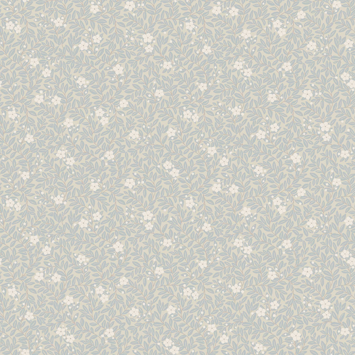 Purchase 5714 | Myrten, Blue - Borastapeter Wallpaper