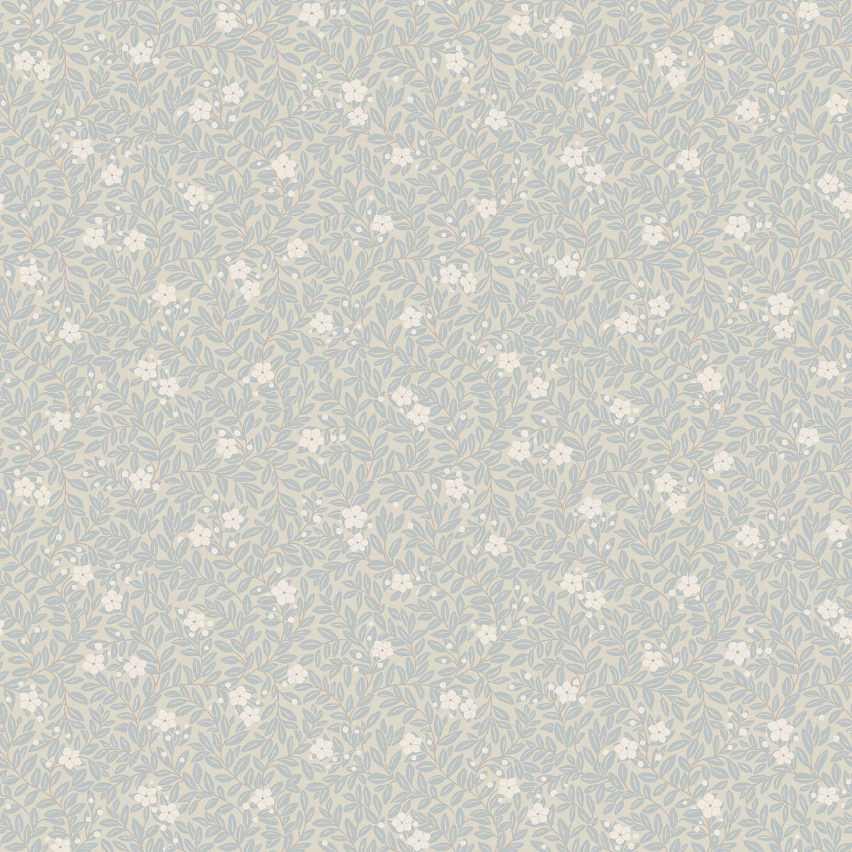 Purchase 5714 | Myrten, Blue - Borastapeter Wallpaper