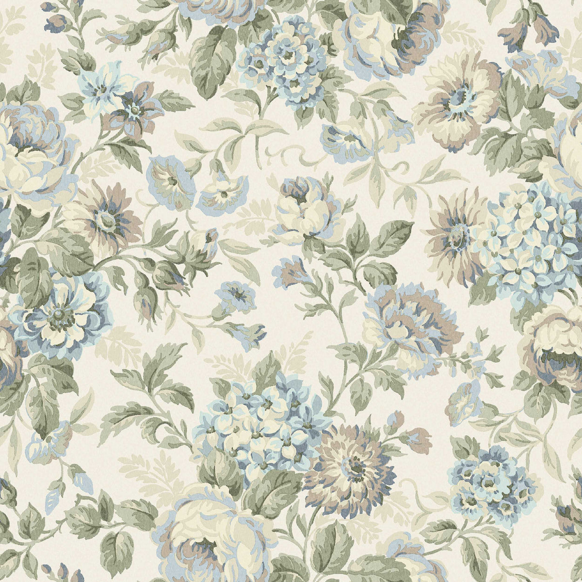 Purchase 5726 | Hortensia, Blue - Borastapeter Wallpaper