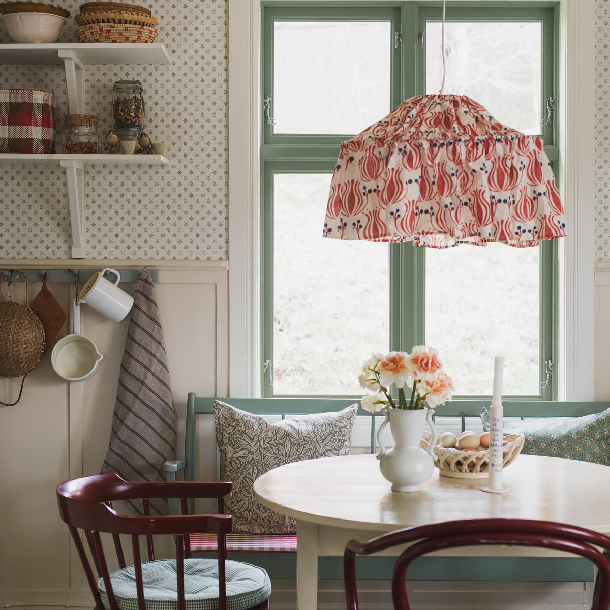 Purchase 5809 | Skogsstjärna, Green - Borastapeter Wallpaper