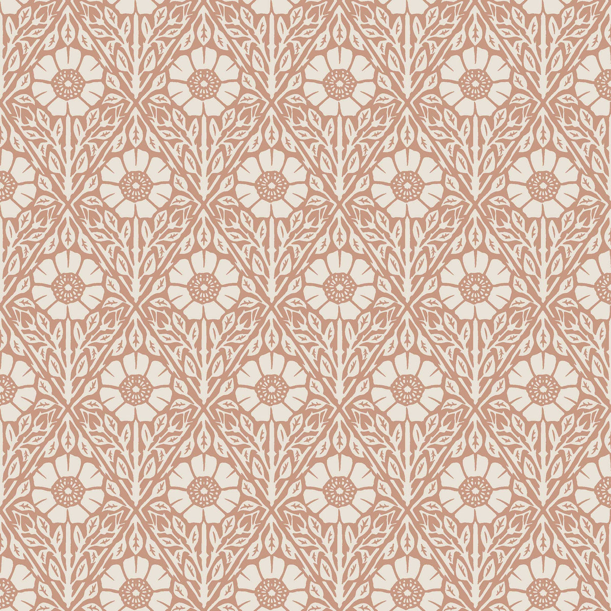Purchase 5812 | Nyponros, Terracotta - Borastapeter Wallpaper