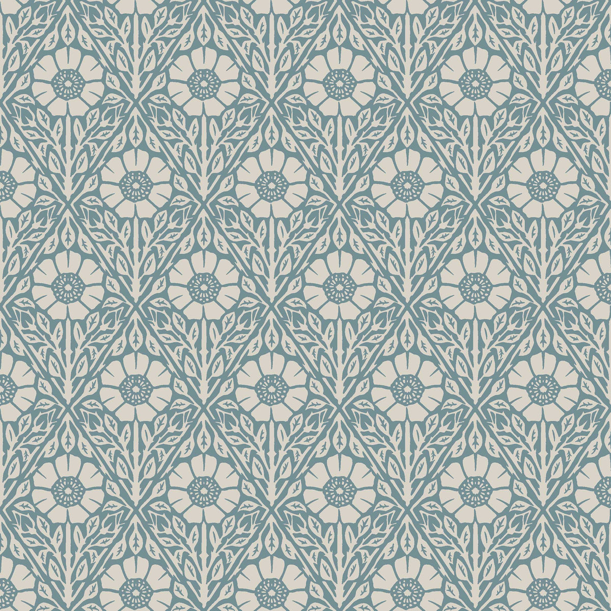 Purchase 5813 | Nyponros, Blue - Borastapeter Wallpaper